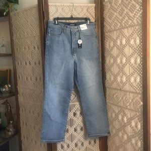 Express Straight Super High Rise jeans 10R NWT